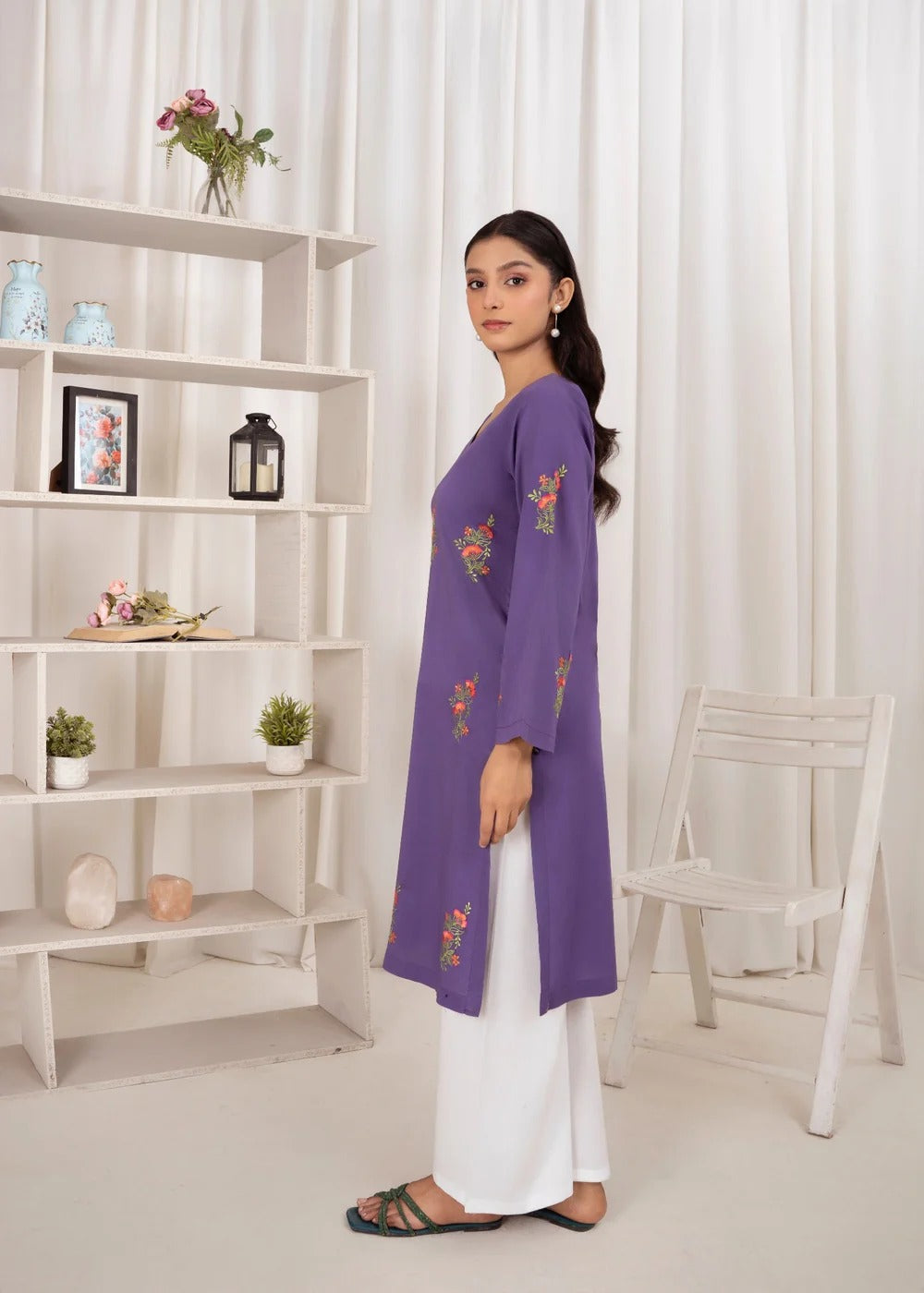 Zohra RSM Collection Pakistani lawn kurta Iris in a trendy lawn kurta style
