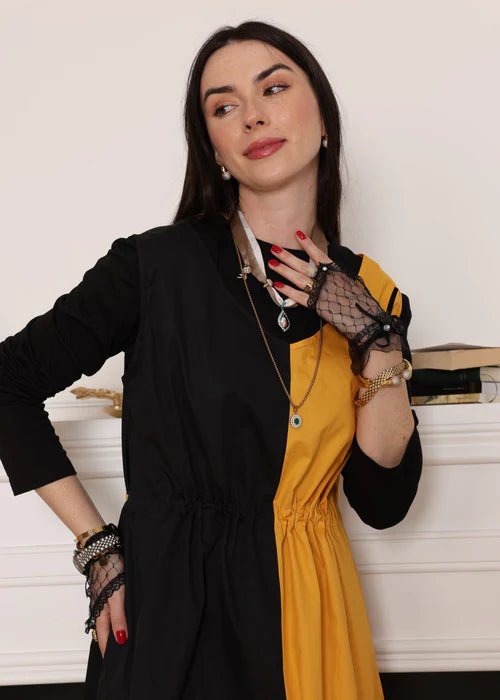 Black & Mustard - MEEMSEEN INDEPENDENT